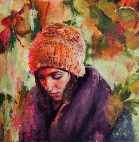 Invierno cálido van Carmen Rey Berrocal, Schilderij te koop op Singulart