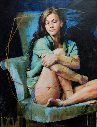 Ecos del Pasado di Carmen Rey Berrocal, Pittura in vendita su Singulart
