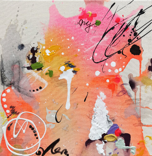 Mini Colourfield #2 van Stefanie Mayer-Sonnenburg, Schilderij te koop op Singulart