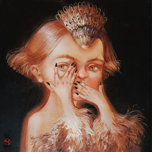Coquette di Naty Pop, Pittura in vendita su Singulart