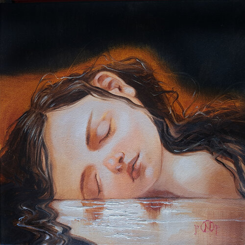 Between Worlds di Naty Pop, Pittura in vendita su Singulart
