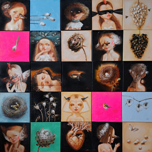 Puzzles de Naty Pop, Pintura a la venta en Singulart