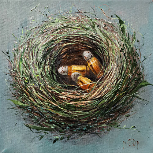 Where Fear Rests de Naty Pop, Pintura a la venta en Singulart