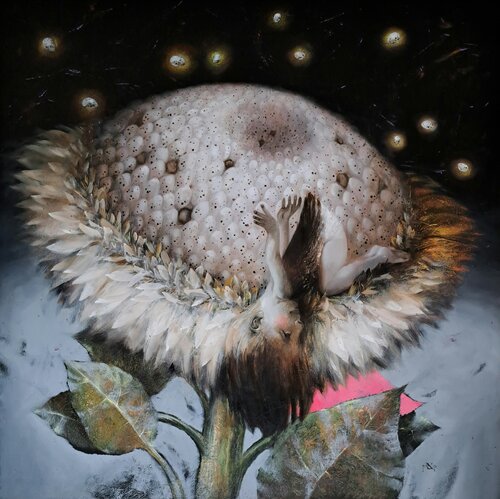 Don’t Look Down by Naty Pop, Painting for Sale on Singulart