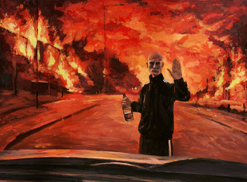 Sparks van Li Xiang long, Schilderij te koop op Singulart
