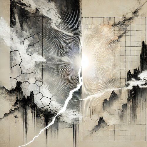 Ink Speaks in Silence II van Ziqi Yu, Digitaal te koop op Singulart