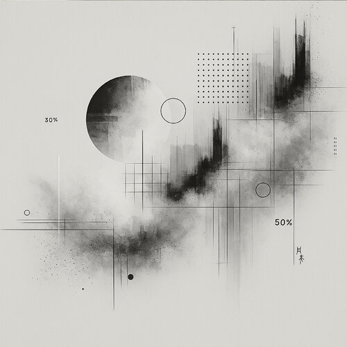 Into the Depths of the Void IV-X di Ziqi Yu, Digitale in vendita su Singulart