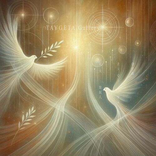 Voyage of Light · The Star Map IX de Ziqi Yu, Digital a la venta en Singulart