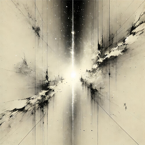 Ink Speaks in Silence IV di Ziqi Yu, Digitale in vendita su Singulart