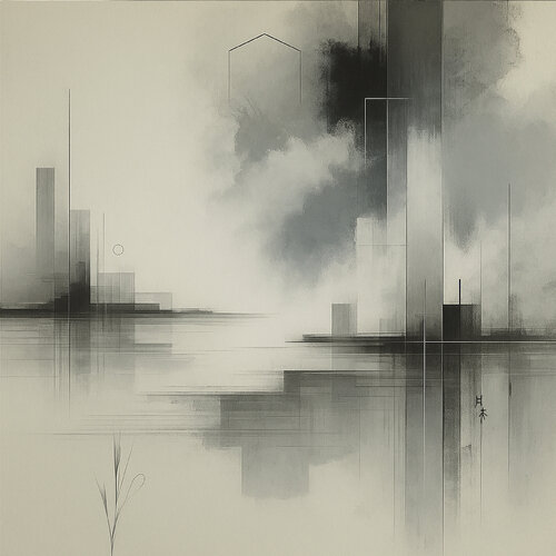 Into the Depths of the Void XV von Ziqi Yu, Digital kaufen auf Singulart