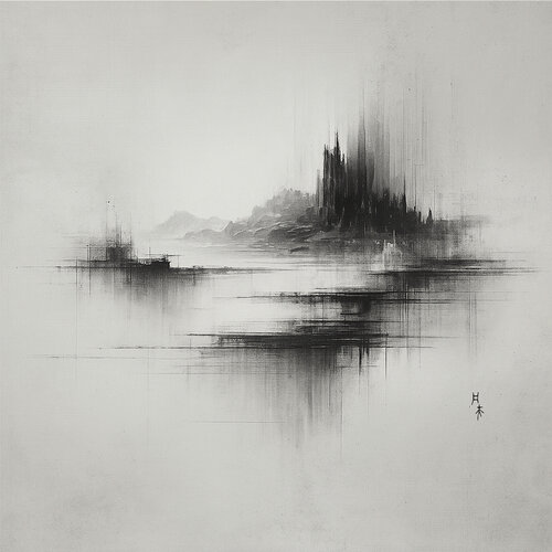 Into the Depths of the Void VI-X di Ziqi Yu, Digitale in vendita su Singulart