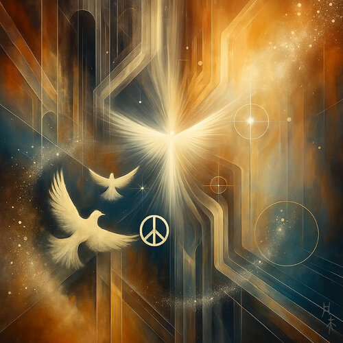 Voyage of Light · The Star Map VII van Ziqi Yu, Digitaal te koop op Singulart
