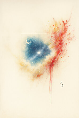 Stigmata of the Cosmos I : Contours of Light van Ziqi Yu, Digitaal te koop op Singulart