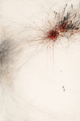 After the Pale Blue Dot III: The Blue Dot in the Vortex by Ziqi Yu, 디지털 for Sale on Singulart