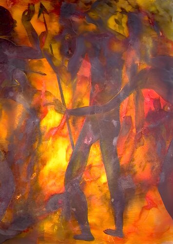 Das Golden Kalb de Bernd Caspar Dietrich, Pintura a la venta en Singulart