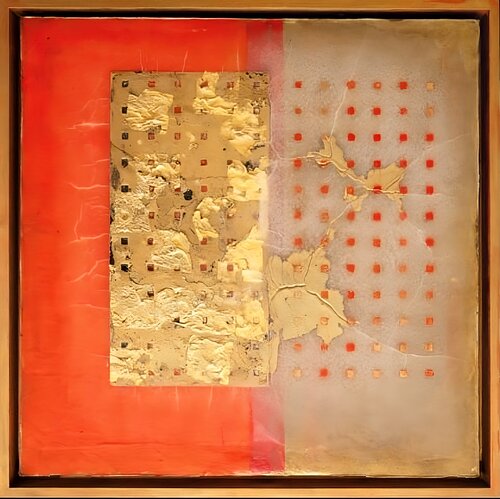 Materialstudie Urbanisten Wachs de Bernd Caspar Dietrich, Pintura a la venta en Singulart