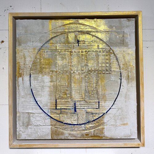 BetonGold#86 de Bernd Caspar Dietrich, Pintura a la venta en Singulart