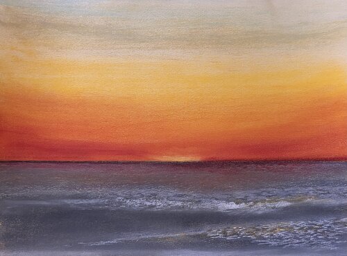 Fine giornata II von Sonja Kalmanfi, Malerei kaufen auf Singulart