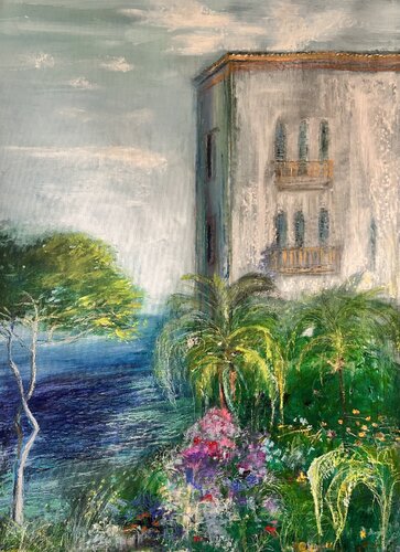 È come un paradiso di Sonja Kalmanfi, Pittura in vendita su Singulart