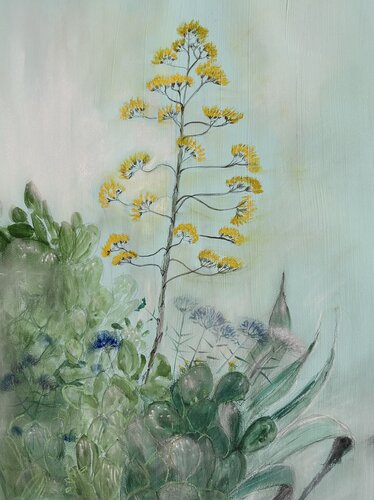 Ripe Rosse - Costa del Cilento von Sonja Kalmanfi, Malerei kaufen auf Singulart