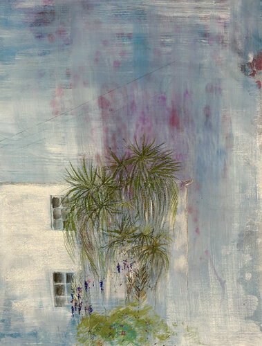 Accanto il mare - Porta a Punta Licosa van Sonja Kalmanfi, Schilderij te koop op Singulart