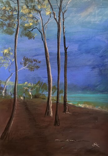 Passi leggeri van Sonja Kalmanfi, Schilderij te koop op Singulart