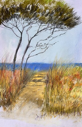 Il sole nel vento by Sonja Kalmanfi, Painting for Sale on Singulart