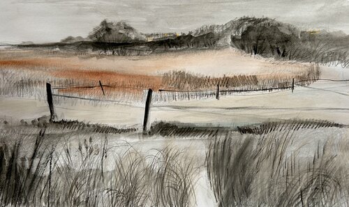 Hinterland van Sonja Kalmanfi, Schilderij te koop op Singulart