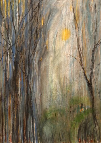 Dopo la pioggia II di Sonja Kalmanfi, Pittura in vendita su Singulart