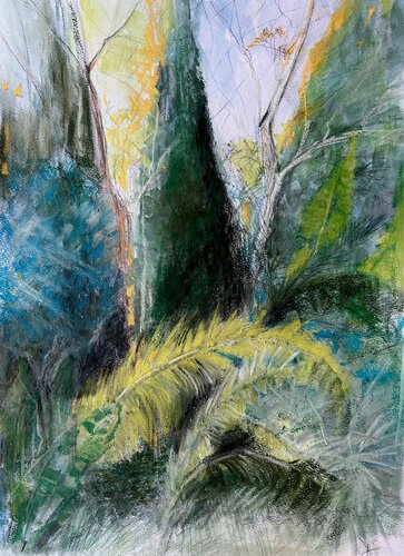 Sole di mezzogiorno di Sonja Kalmanfi, Pittura in vendita su Singulart