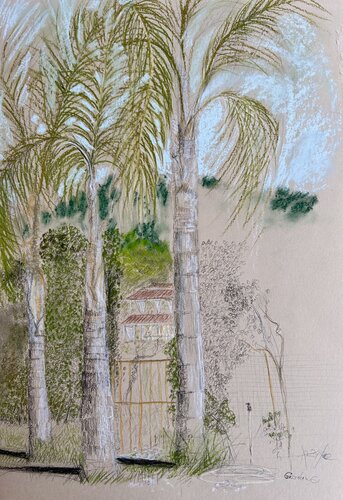 Giardino von Sonja Kalmanfi, Malerei kaufen auf Singulart