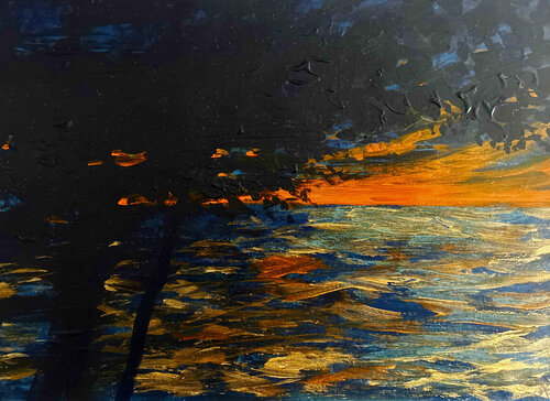 Mare di colori von Sonja Kalmanfi, Malerei kaufen auf Singulart