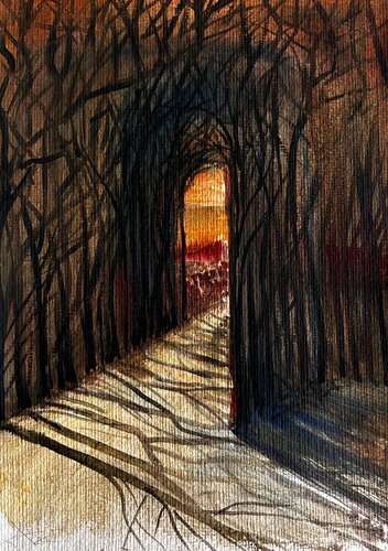 Luce all'orizzonte by Sonja Kalmanfi, 회화 for Sale on Singulart