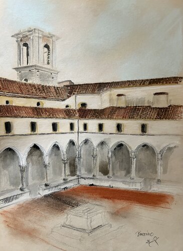 Museo Nazionale Buccino by Sonja Kalmanfi, Painting for Sale on Singulart