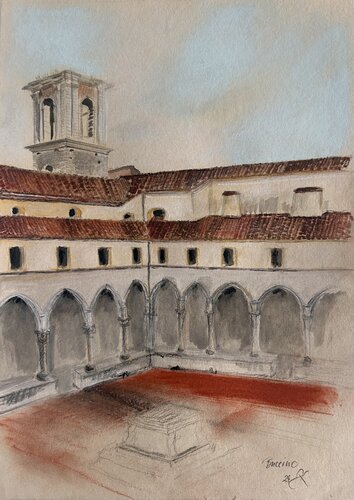 Museo Nazionale Buccino van Sonja Kalmanfi, Schilderij te koop op Singulart
