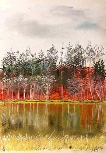 Im Grund van Sonja Kalmanfi, Schilderij te koop op Singulart