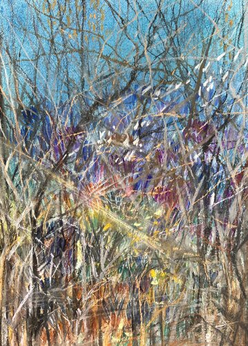 undergrowth van Sonja Kalmanfi, Schilderij te koop op Singulart