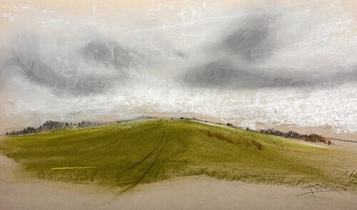 Quiet Landscape I di Sonja Kalmanfi, Pittura in vendita su Singulart