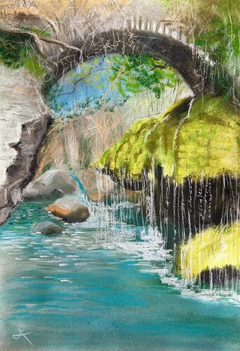 Capelli di Venere van Sonja Kalmanfi, Schilderij te koop op Singulart