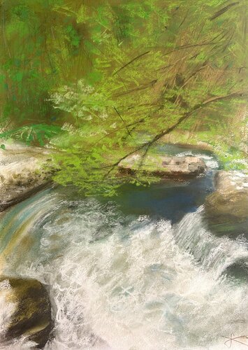 Wild Bussento by Sonja Kalmanfi, 회화 for Sale on Singulart