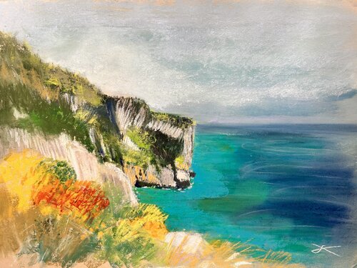 Capo Palinuro ll - Cilento by Sonja Kalmanfi, Painting for Sale on Singulart