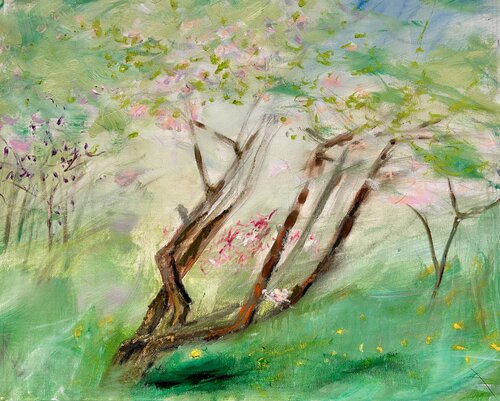 apple tree van Sonja Kalmanfi, Schilderij te koop op Singulart
