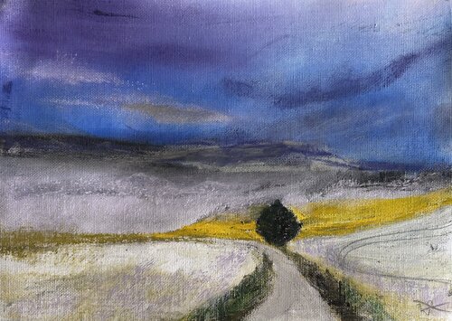 New Path par Sonja Kalmanfi, Peinture en vente sur Singulart