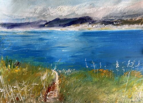 sea breeze di Sonja Kalmanfi, Pittura in vendita su Singulart