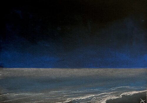La Notte by Sonja Kalmanfi, Painting for Sale on Singulart