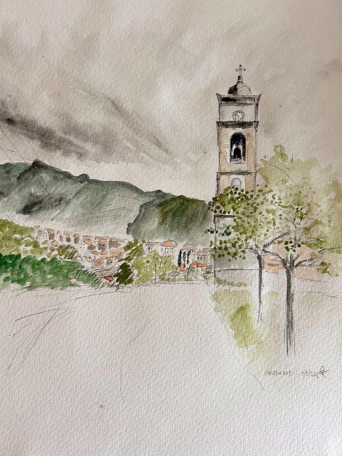 Sassano am Monte Cervati Sonja Kalmanfi