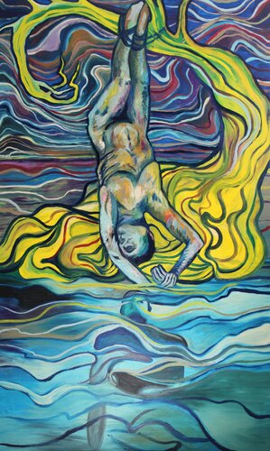 THE HANGED MAN von Ares Zanoaga, Malerei kaufen auf Singulart