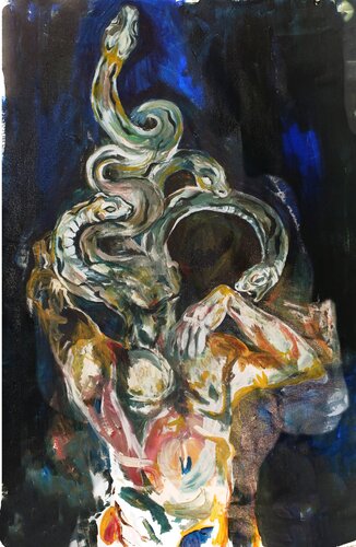 VENENO van Ares Zanoaga, Schilderij te koop op Singulart