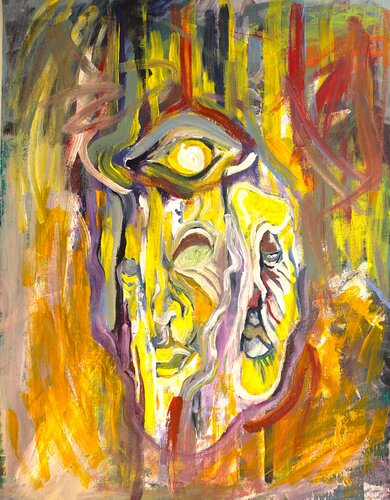 FLASHBACK van Ares Zanoaga, Schilderij te koop op Singulart