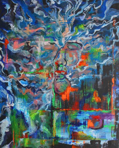 IA&YO van Ares Zanoaga, Schilderij te koop op Singulart